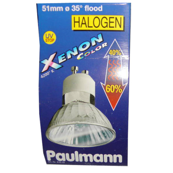 RARITÄT Paulmann 836.08 Halogen Reflektor 230V GZ10 , GU10 50W XENON Color 4200K