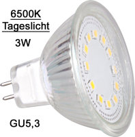LED Reflektor 3W 6500 K Tageslicht Kaltweiß   XENON...