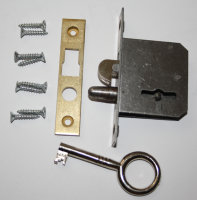Möbel Einsteckschloss Schiebetüren Rechts 22mm...