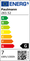 Paulmann LED Leuchtmittel Tropfen 6,5W = 40W E14 opal...