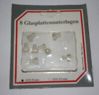 Metafranc Glasplattenunterlagen Set 8 Stück...