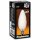 Paulmann 453.40 Riesenkerzenlampe gedreht 40W E14 Satin 125x41 mm RARITÄT