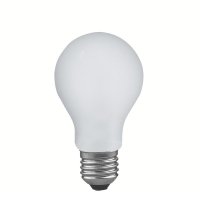 Paulmann Glühbirne Birnenform 60W E27 matt satin stoßfest A60 Glühlampe dimmbar