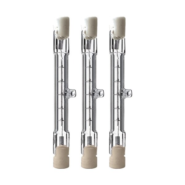 3 x  Halogen Stab 120W  R7s 78mm warmweiß 3000K dimmbar
