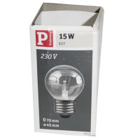 Paulmann 118.10 Glühlampe Tropfen 15 W Klar E27...