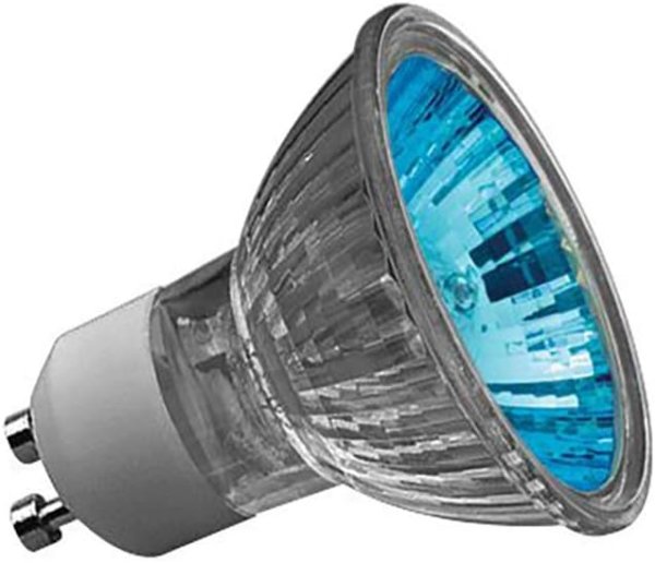 RARITÄT Paulmann 836.48 TRUE COLOR Blau 50W Halogen Reflektor Birne GU10 dimmbar warmweiß 38°