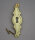 Schlossblende Möbelschild Schlüsselblende vermessigt 25mm x 85mm Gold