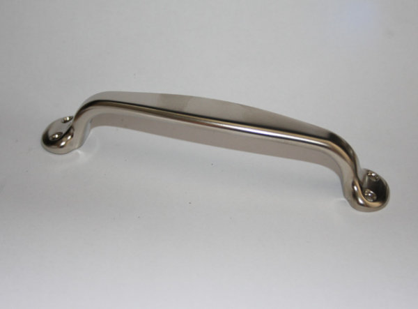 Möbelgriff LOKMAN 160mm Lochabstand 142mm matt vernickelt