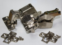 2 x Clip - Weitwinkelscharnier 35mm Ø Ganzmetall...