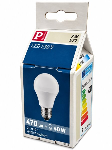 Paulmann 282.44 LED Lampe 7W E27 470lm 6500K Tageslichtweiß
