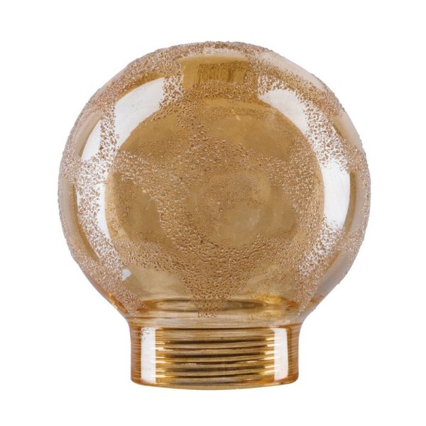 Paulmann 875.62 Deco Glas Tropfen Krokoeis gold für E14 / E27
