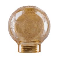 Paulmann 875.62 Deco Glas Tropfen Krokoeis gold für...