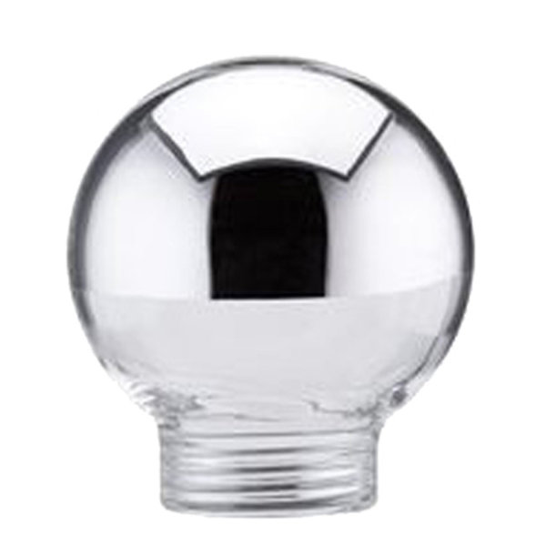 Paulmann 875.68 Deco Glas Tropfen Kopfspiegel Silber für E14 / E27