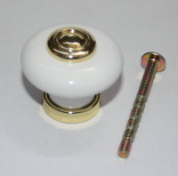großer Porzlllan Möbelknopf 37mm Ø...