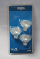3er-Set Paulmann Nice Price Halogen Reflektor 50W 12V GU5,3