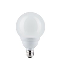 Paulmann Sparlampe Energiesparlampe Globe 95 20W E27 opal warmweiß Kugel
