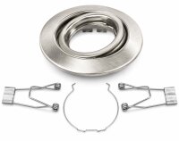 Paulmann XL Einbauring Ø110mm Eisen gebürstet...