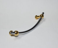 Möbelgriff Schubladengriff Chrom Messing 120mm