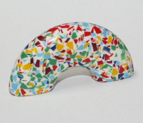 Möbelgriff Granitstruktur bunt 59mm farbig Schubladengriff