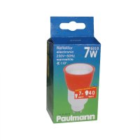 Paulmann Sparbirne ROT Energiesparlampe Reflektor R50 7W...