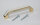 Möbelgriff 118mm Gold Weiß  galvanisiert Kunststoff Schubladengriff