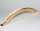 Möbelgriff 114mm Gold Weiß  galvanisiert Kunststoff Schubladengriff