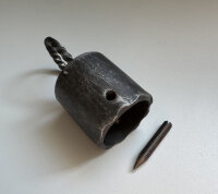 Seilendkappe Endkappe mit Ring Seilendhaken SCHMIEDEEISEN...