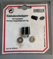 2 Stk. Magnetschnäpper Magnetverschluss Schrank...