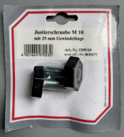 2 Stk. Justierschraube M10  25mm Länge...