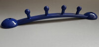 Hakenleiste BLAU 4 Haken Schlüsselleiste Garderobe...