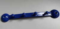 Hakenleiste BLAU 4 Haken Schlüsselleiste Garderobe...
