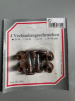 4 Möbelverbinder Verbindungsschrauben...