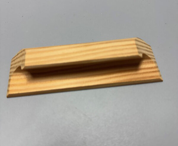 Möbelgriff Kiefer Roh 120mm Lochabstand 64mm Schubladengriff Holz Griff Möbel