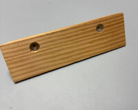 Möbelgriff Kiefer Roh 120mm Lochabstand 64mm Schubladengriff Holz Griff Möbel