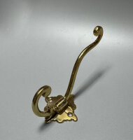 Metafranc Garderobenhaken Huthaken Messing 135x55mm aus...
