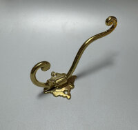 Metafranc Garderobenhaken Huthaken Messing 135x55mm aus...
