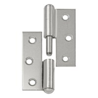 2 Stück Möbelband gerade 50 x 40 mm rechts,...