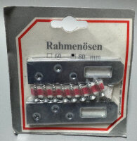 4 Rahmenösen 80mm x 20mm Aufhänger schwere...