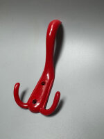 metafranc Kleiderhaken 170mm Druckguss Rot...