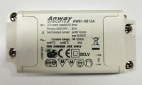 Anway LED Trafo AW01-0015 Power Supply 3 x3W 700mA...