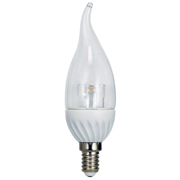 XQ-Lite XQ1378 LED Windstoßkerze Crystal E14 4W 320lm 2700K Klar