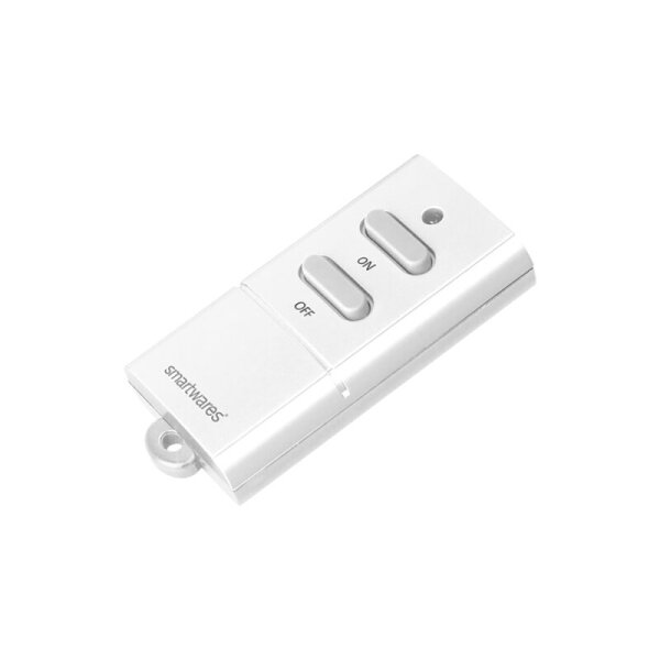 Smartwares SH5-TDR-K Funk-Fernbedienung Schlüsselanhänger 1-Kanal 433MHz Weiß