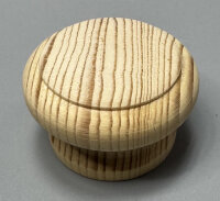 SIRO S70 Holz Möbelknopf Fichte roh Ø 44mm...