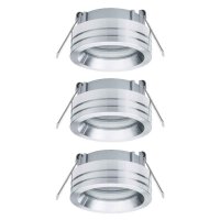 3 x Paulmann 925.96 Einbauleuchten Spot-Set Curl...