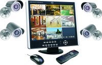 Elro DVR151S 8-Kanal Überwachungssystem 15" TFT...