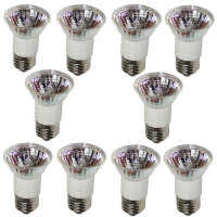 10 X  Näve E27 JDR Halogen Lampe 75W dimmbar...