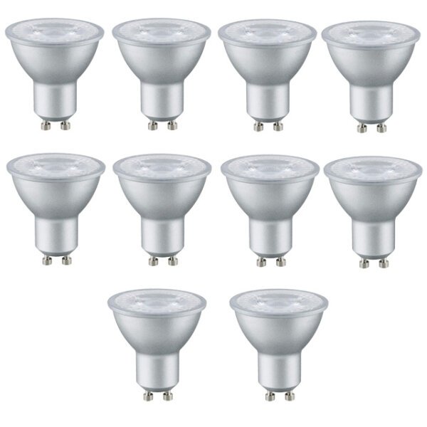 Paulmann 283.00 LED-Reflektor PAR16 6,5W GU10 230V Warmweiß 425lm 38° (10er-Set)