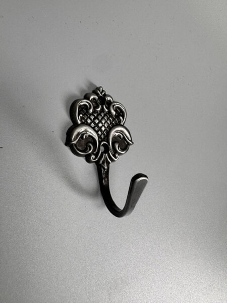 Wandhaken Antik Kleiderhaken Vintage Handtuchhaken Silber Schwarz Haken Retro