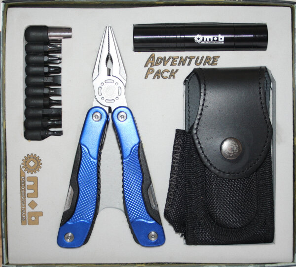 Peddinghaus Multifunktionszange Edelstahl Multitool Taschenwerkzeug Bit Set Tasche