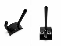 metafranc Kleiderhaken 130mm Druckguss Schwarz...